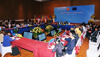 การประชุมเจ้าหน้าที่ระดับสูงเศรษฐกิจอาเซียน สหภาพยุโรป - ảnh 1
